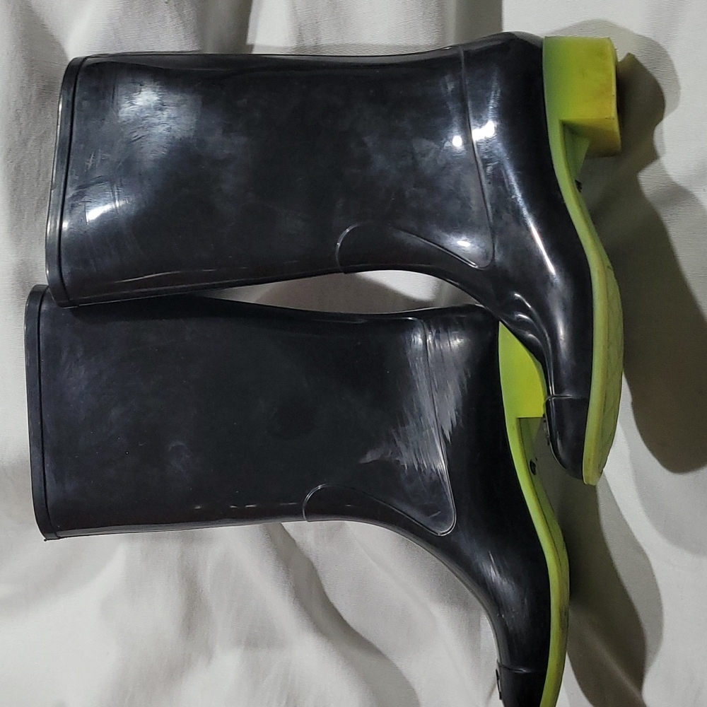 Chanel rain boots EU37 rubber - Picture 3 of 16